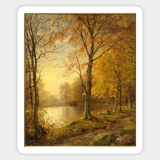 Indian Summer by William Trost Richards Sticker